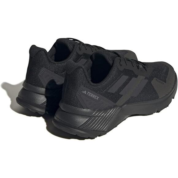 NWT adidas mens Terrex SoulStride Black/Carbon/Grey-SZ 9.5 main image 4